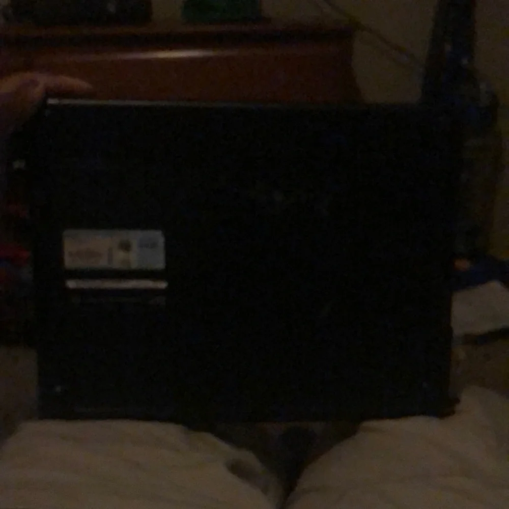 Dell Black Laptop